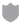 Fully shaded privacy shield icon